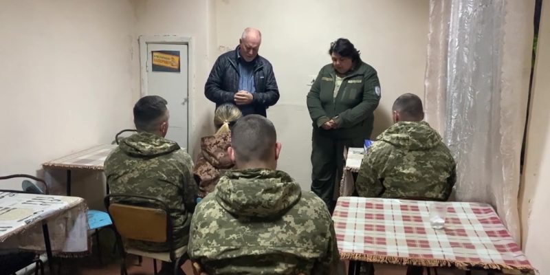 Avdeevka just a few miles from the war zone on the border with Russia, a volunteer military chaplain continues to serve those in Ukraine
