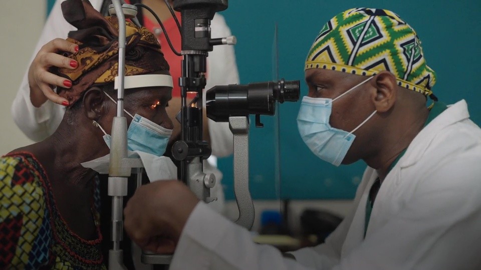 Thanks to Christian charity Mercy Ships Doctor Wodomé has chosen to provide cataract surgery, medical training in his home nation of Togo.