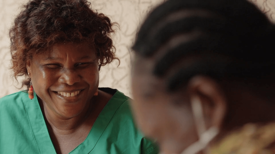 Clementine was working at her church when she heard that a hospital ship would soon be arriving in her home country of Togo.