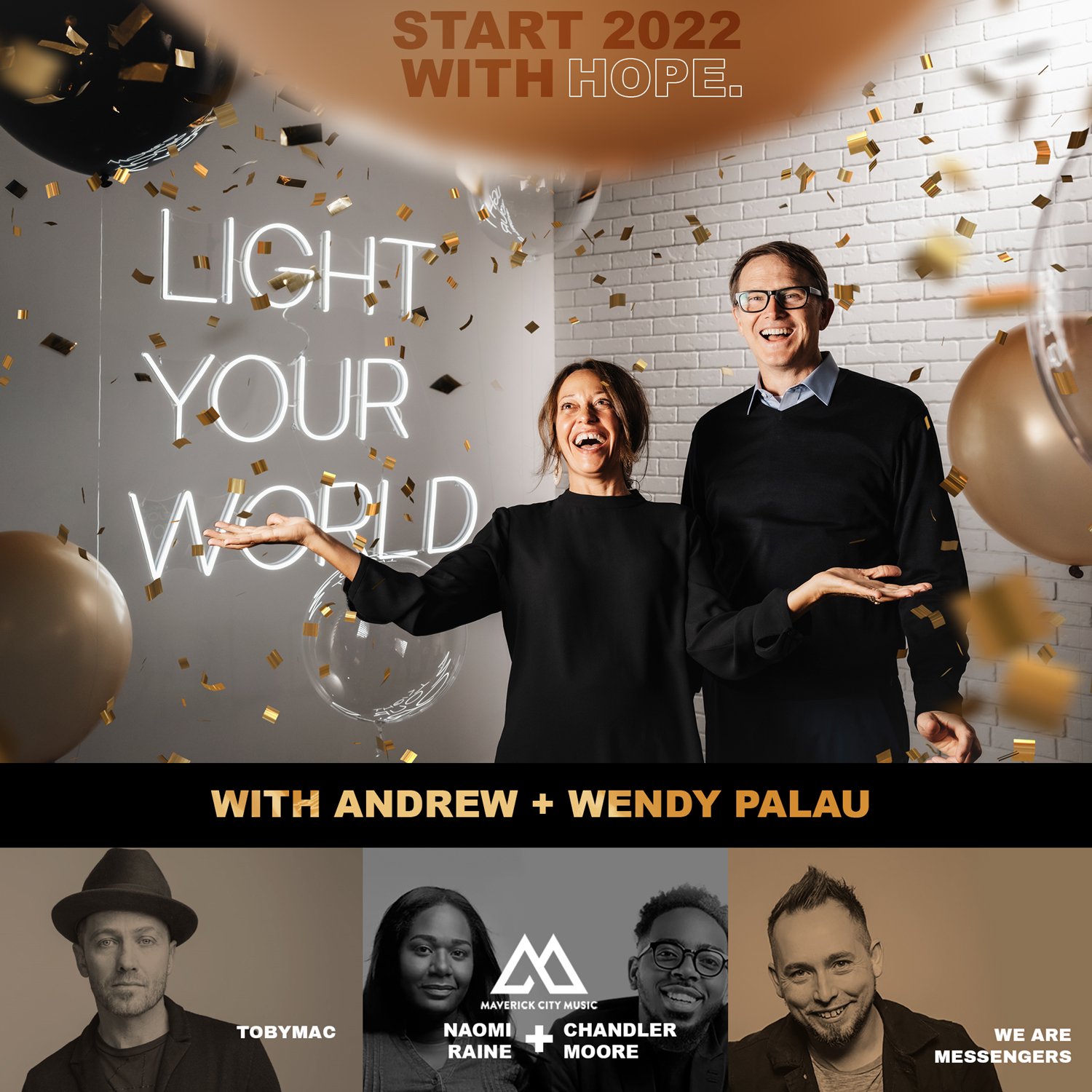 Luis Palau Association will host a global, cinematic Gospel experience on December 31, 2021 - The online event, called Light Your World.