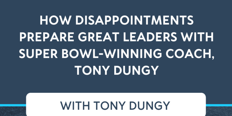 Tony Dungy visited The Influencers Podcast to share how leaders can accomplish making faith & family more important than football