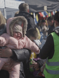 Vitaliy Smolin, director of Open Door Foundation, is partnering with Samaritan’s Purse in Ukraine to provide shelter for Ukrainian refugees.