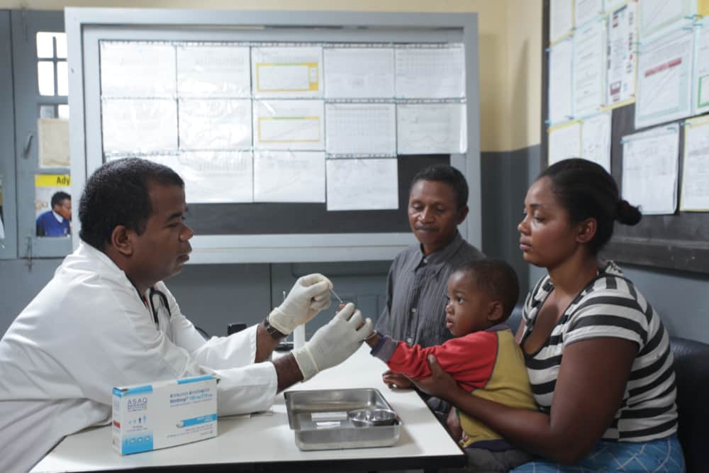 Madagascar malaria initiative campaign by government and USAID partnership