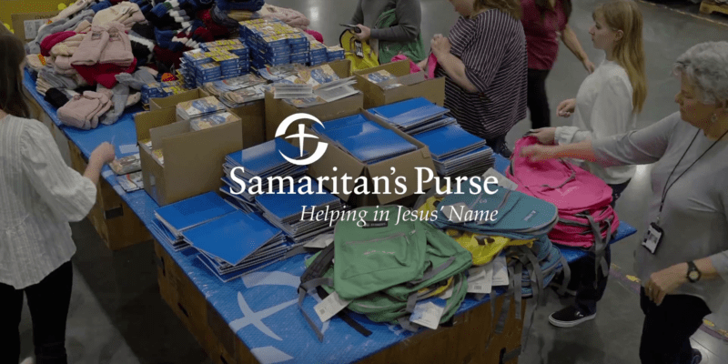 Samaritan’s Purse is sending thousands of children’s backpacks to Ukraine, each filled with child-friendly Gospel materials.
