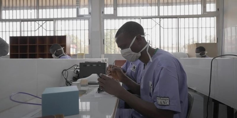 The Gamal Abdel Nasser University, in Conakry, Guinea, asked Mercy Ships to help provide clinical training to dental students.