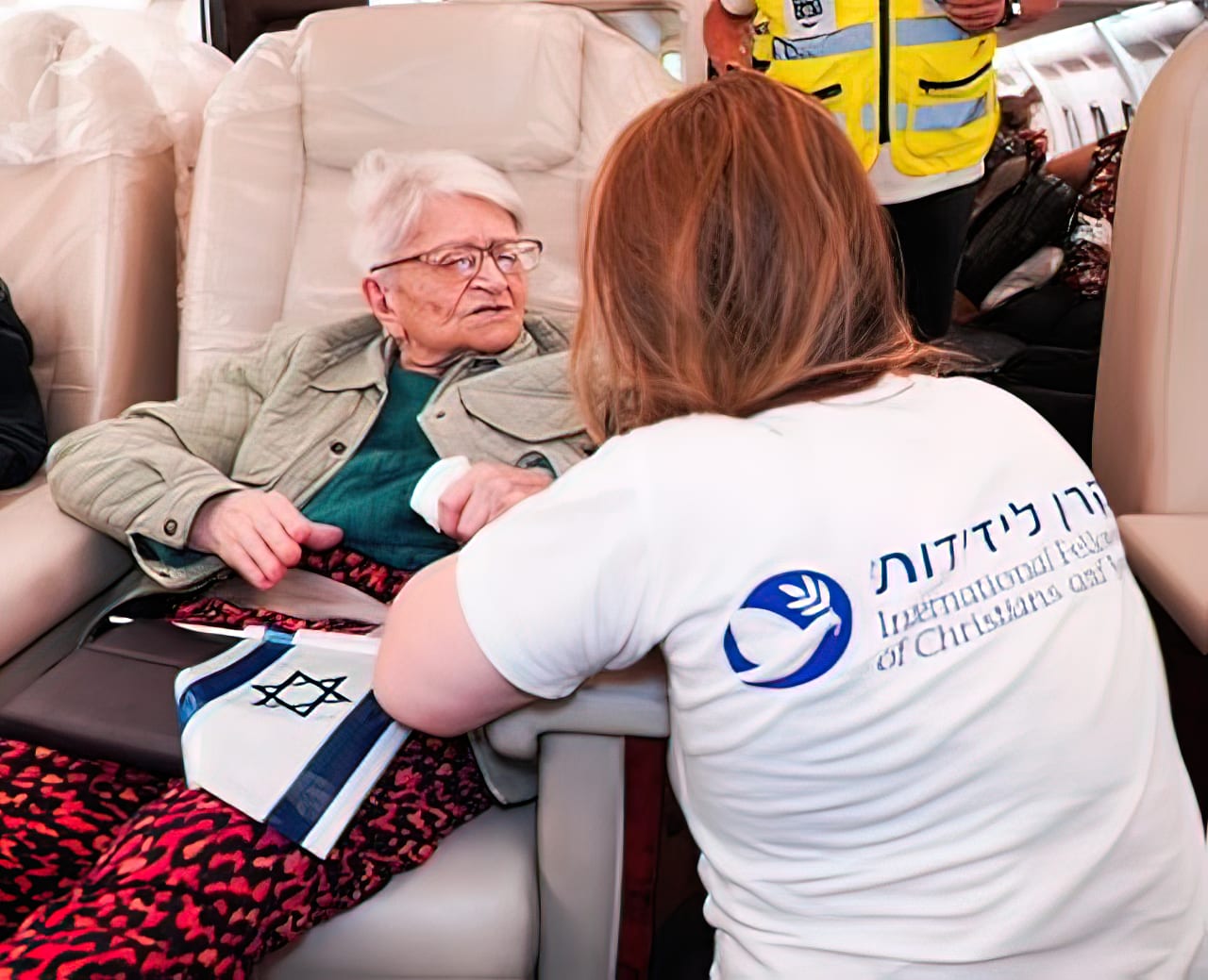 The International Fellowship of Christians and Jews now offers emergency medical flights to assist disabled elderly as they evacuate Ukraine