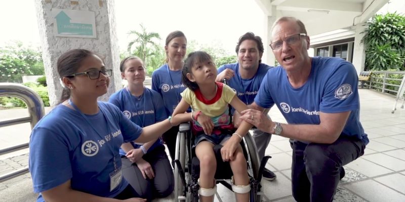 When Pleng arrived at Thailand Wheels for the World outreach in her mother’s arms, she received the wheelchair she needed, and so much more