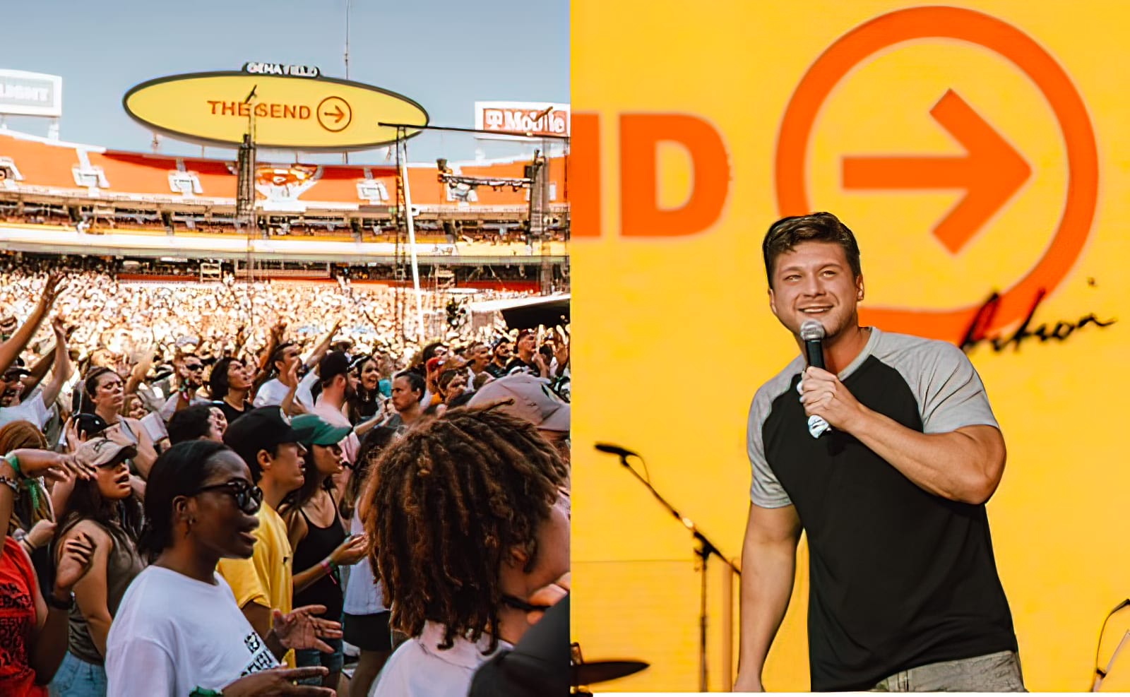 The CfaN day-long event brought tens of thousands of primarily young people together at Arrowhead Stadium in Kansas City, Missouri.