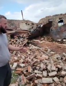 Andriy from Mercy Projects shares from the rubble of Natalia's home in Ukraine explaining the plan to rebuild lives in this devastated region