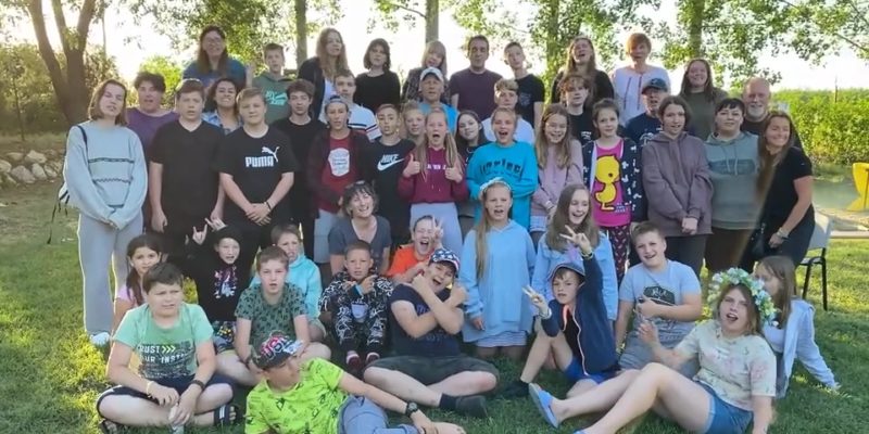 Young Ukrainian refugees who are displaced across Hungary were able to enjoy Bible summer camps thanks to Christian charity Mercy Projects