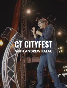 CT CityFest with Andrew Palau culminated in a free, 2-day, evangelistic festival at Seaside Park in Bridgeport on August 27 and 28.