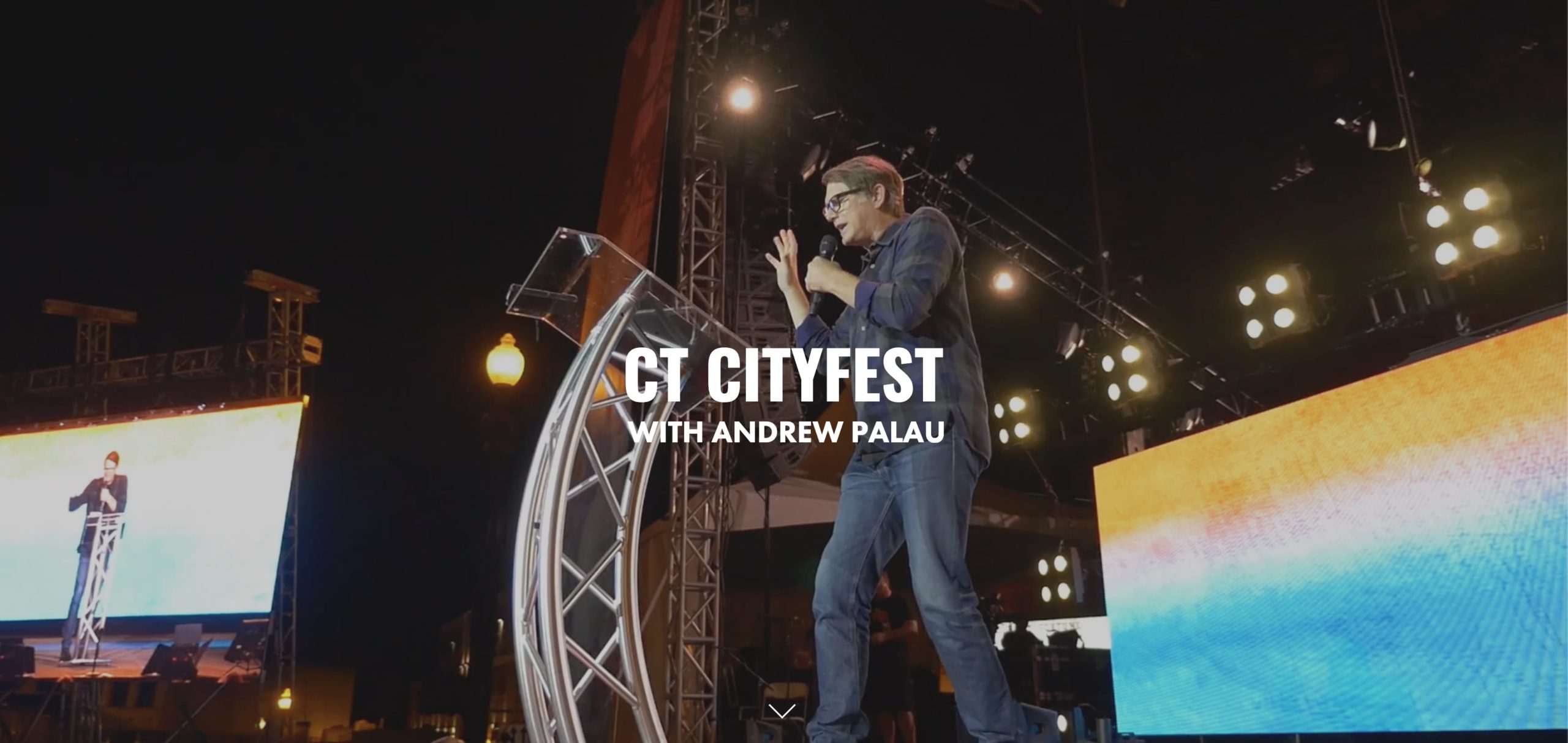 CT CityFest with Andrew Palau culminated in a free, 2-day, evangelistic festival at Seaside Park in Bridgeport on August 27 and 28.