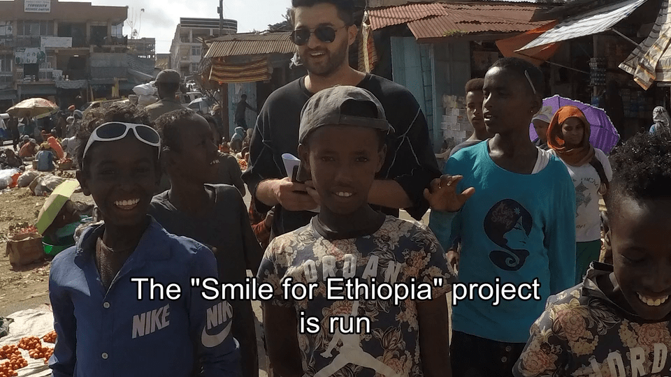 The "Smile for Ethiopia" project is run by the "Philippi Vision" Association - one of the goals is to build a school in Romania.