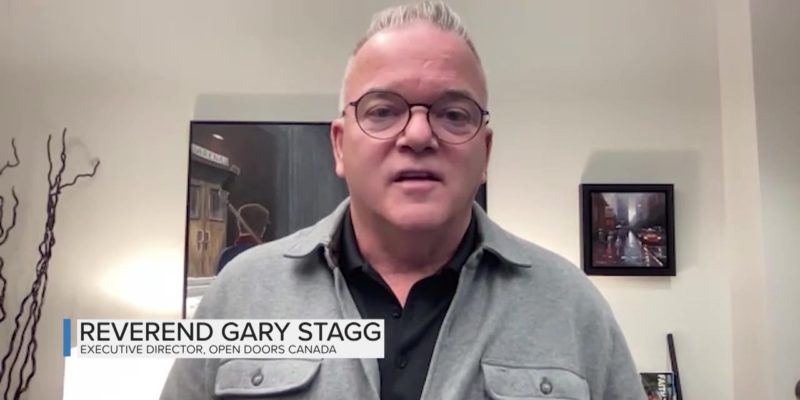 Reverend Gary Stagg, Executive Director of Open Doors Canada, talks about the Global Day of prayer for the persecuted church.