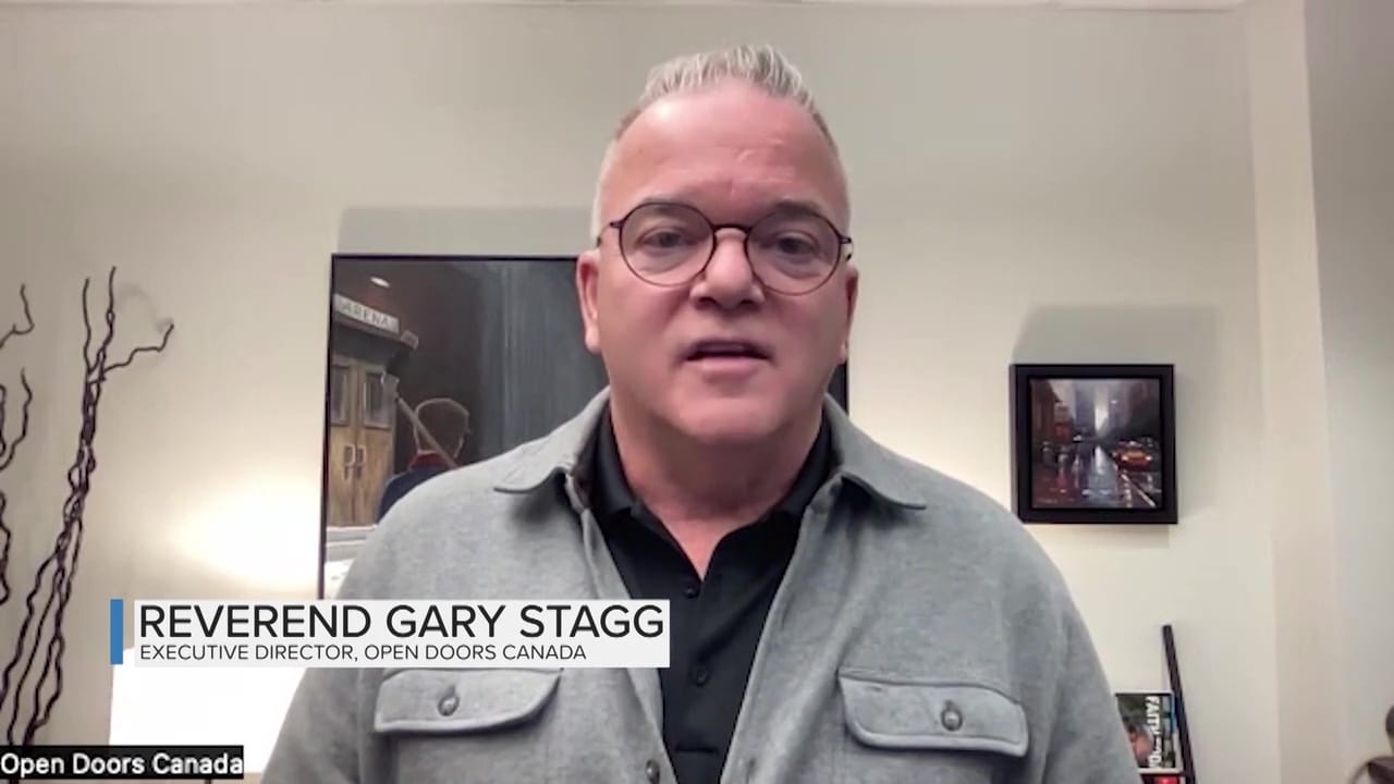 Reverend Gary Stagg, Executive Director of Open Doors Canada, talks about the Global Day of prayer for the persecuted church.