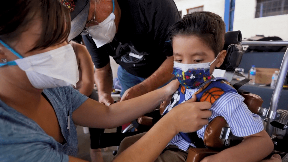 Joni and Friends outreach in El Salvador gave Ian The Perfect Gift—a custom-fitted pediatric wheelchair and the Good News of Christ.