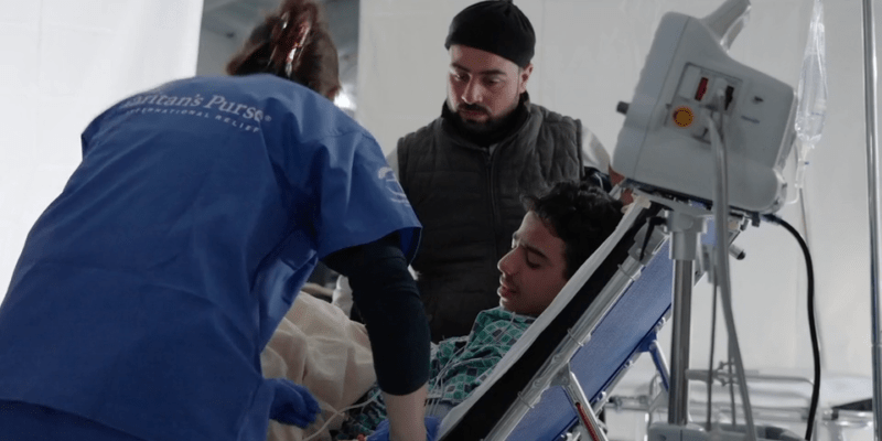 Samaritan’s Purse is caring for earthquake survivors in Turkey. Among them is a 14-year-old boy pulled from the rubble after eight days.
