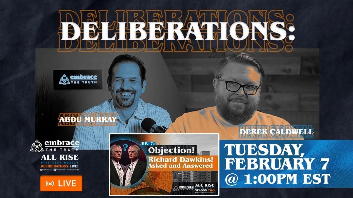Embrace the Truth has launched “Deliberations,” its third podcast and YouTube show hosted by founder, apologist and attorney Abdu Murray.