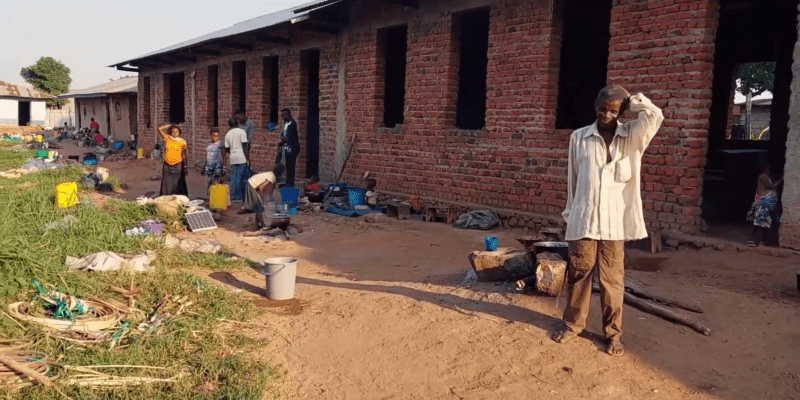 Thanks to the charity Open Doors displaced Christians in Komanda in the Democratic Republic of Congo have received food and other relief aid.
