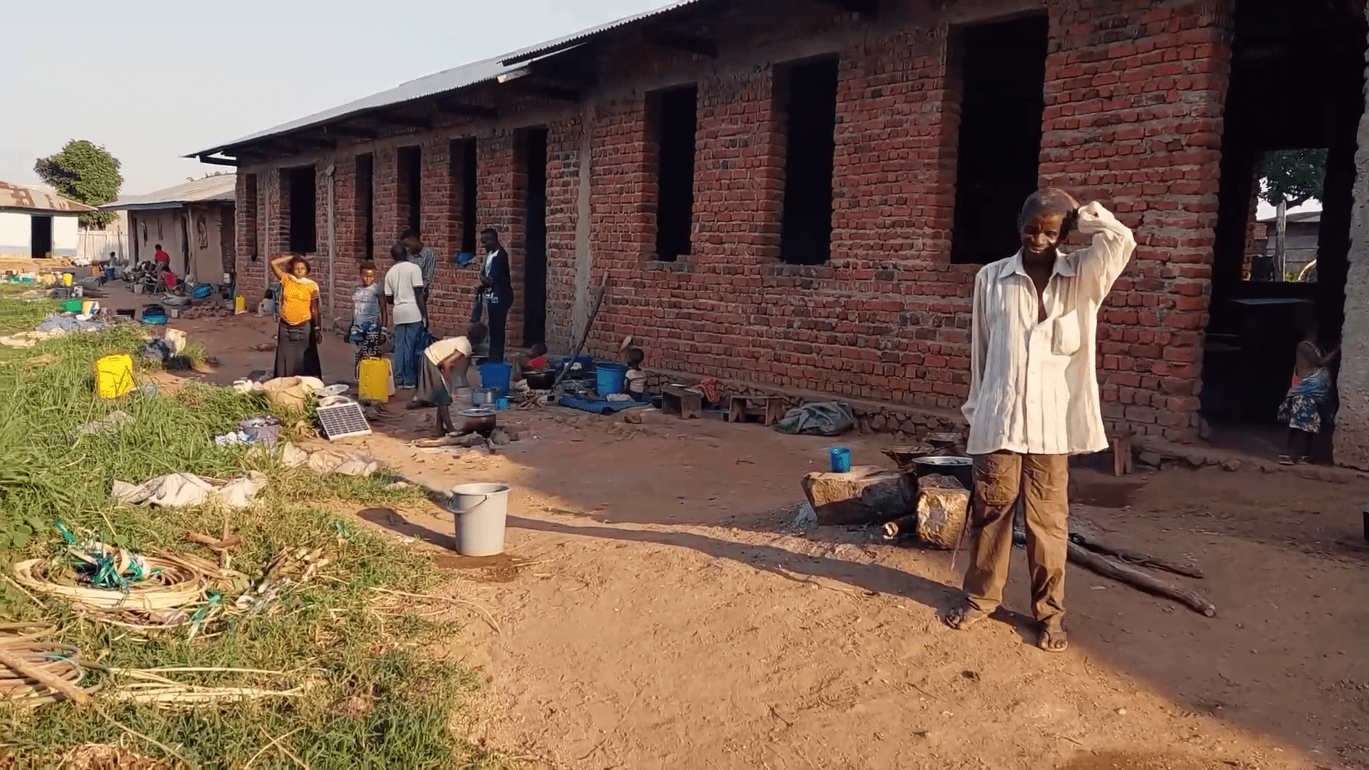 Thanks to the charity Open Doors displaced Christians in Komanda in the Democratic Republic of Congo have received food and other relief aid.