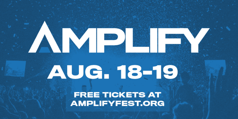 The 11th annual Amplify Music Festival takes place August 18-19 in Benton, AR. The event will include a message of hope by Christian artists.