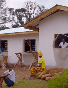 Pastor Alex praises God for the remarkable restoration Samaritan’s Purse did to restore his community’s church building in Liberia.