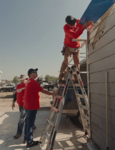 Samaritan’s Purse volunteers are working to help residents restore their damaged homes after a tornado laid waste the Texas Panhandle town.