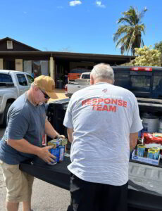 Deadly wildfires hit the Hawaiian island of Maui. Convoy of Hope's team is on the ground, working with partners to respond to immediate needs