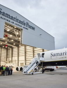 Samaritan's Purse President and CEO Franklin Graham will dedicate the organization's new Greensboro Airlift Response Center on Sept. 26.