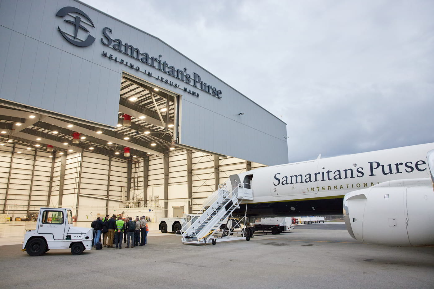 Samaritan's Purse President and CEO Franklin Graham will dedicate the organization's new Greensboro Airlift Response Center on Sept. 26.