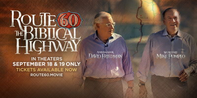 With the success of ROUTE 60: THE BIBLICAL HIGHWAY, two day theatrical release, TBN and Fathom Events announce the extension of the film.