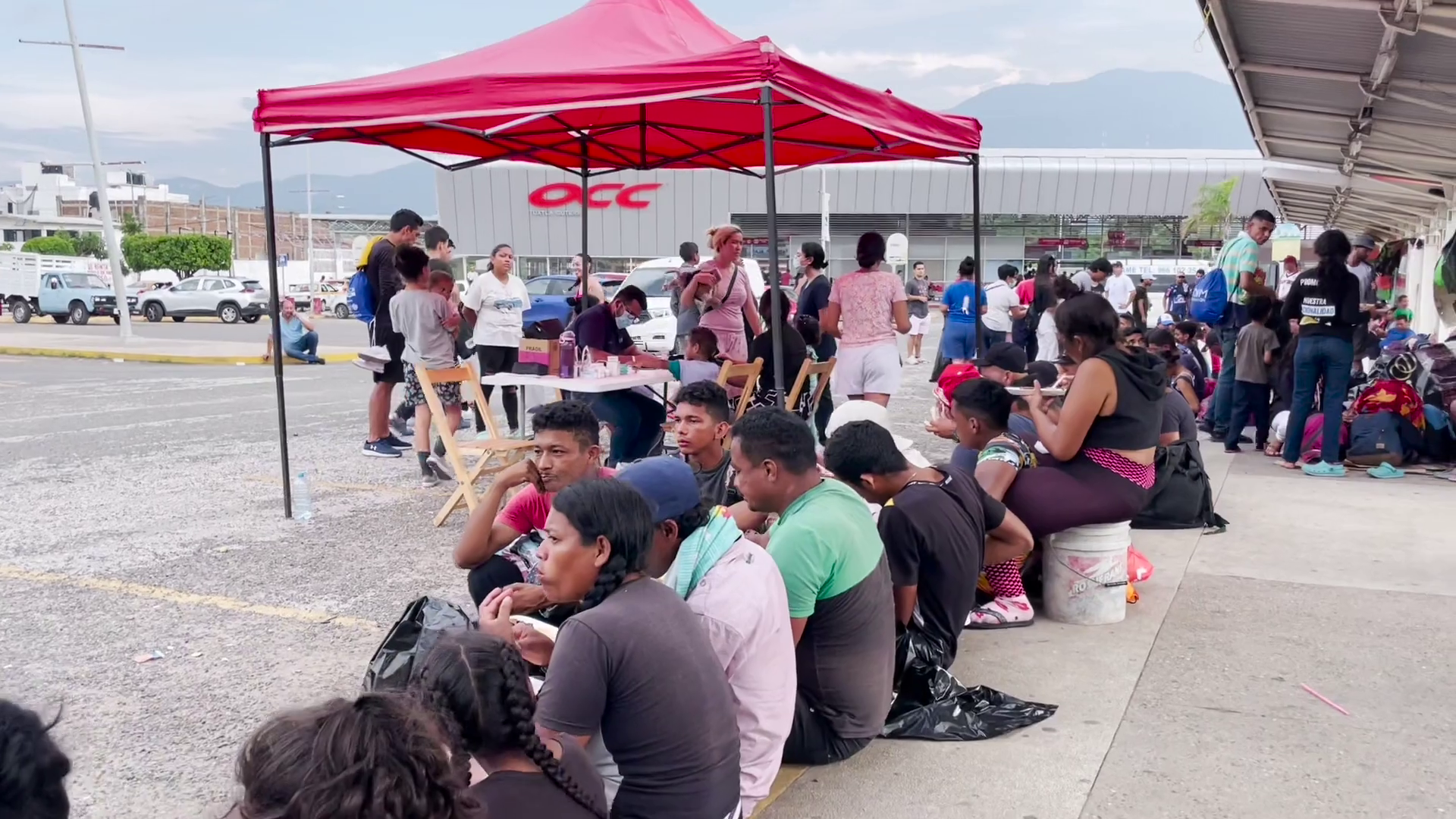 In the state of Chiapas, Mexico, an entire family organized a humanitarian aid campaign for immigrants from Central America and Venezuela.