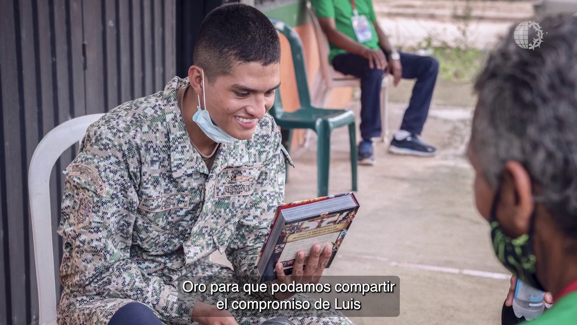 Luis survived an attack by the FARC on his village in one of the "red zones" of Colombia and he knew that God was calling him to serve.