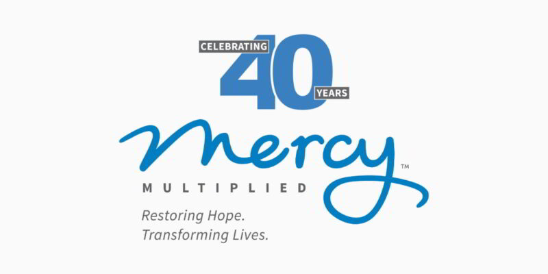 Celebrating 40 years of ministry, Mercy Multiplied, has now grown to include six locations throughout the United States and abroad.