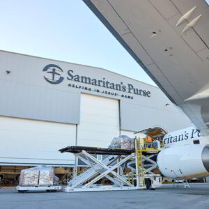 Tomorrow, Samaritan's Purse will airlift 1,000 Advanced Trauma Life Support kits to Israel on its 757 cargo plane.