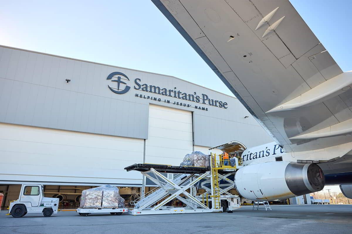 Tomorrow, Samaritan's Purse will airlift 1,000 Advanced Trauma Life Support kits to Israel on its 757 cargo plane.