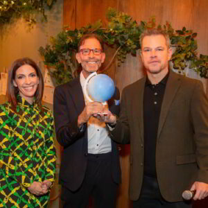 Matt Damon Receives the Elevate Prize Catalyst Award for His Global Impact in Increasing Access to Safe Water and Sanitation