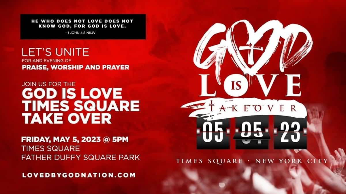 God is Love Takeover: downtown Los Angeles in partnership with Azusa Street Mission on MLK Weekend to spread love, unity and service.