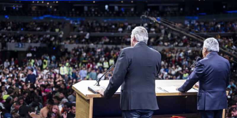 Franklin Graham is returning to Mexico one year after the historic, two-night outreach at Arena CDMX filled the venue.