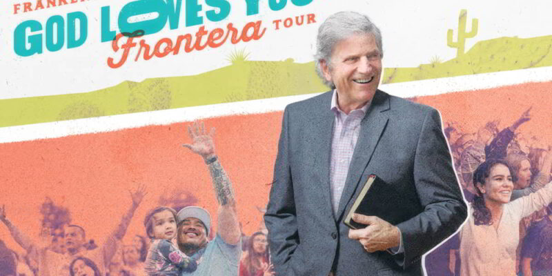The God Loves You Frontera Tour will visit 10 cities, with back-to-back stops in Eagle Pass and Del Rio, Texas.