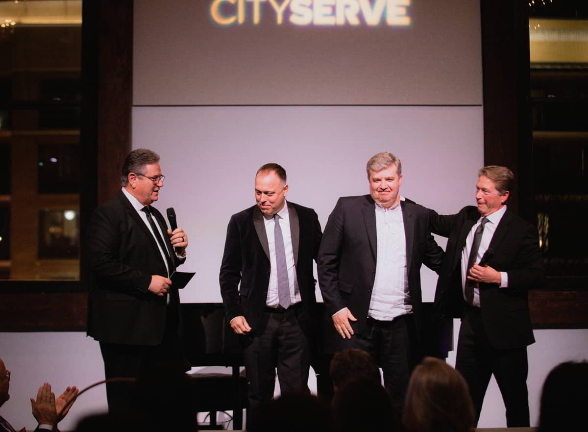 CityServe hosted a dinner and benefit concert on Wednesday in Nashville to honor heroes on the frontlines in war-torn Israel and Ukraine.