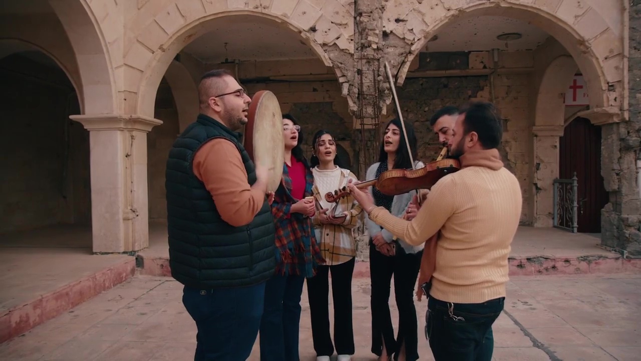 Melody is a group of young Christians in Iraq who praise God and, through their music, share the message of the Gospel.