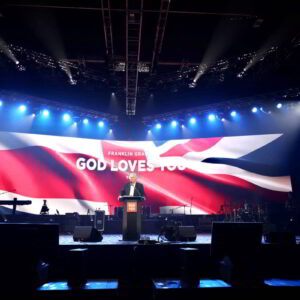 Franklin Graham and Christians across Scotland are working together to bring the God Loves You Tour to the OVO Hydro in Glasgow next month.