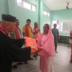 St. Paul’s Believers Eastern Church Cathedral distributed 180 mosquito nets to needy families in Birtamod Municipality-4, Jhapa, this month.