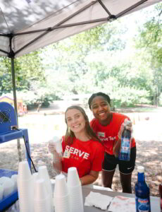 The church's annual Serve Day, held July 13, coordinated 141,054 hours of volunteer service bringing people encouragement and hope.