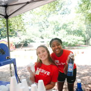 The church's annual Serve Day, held July 13, coordinated 141,054 hours of volunteer service bringing people encouragement and hope.