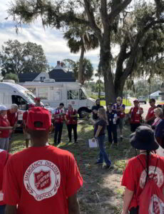 The Salvation Army's EDS teams launched relief operations after Tropical Storm Debby made landfall in Florida.