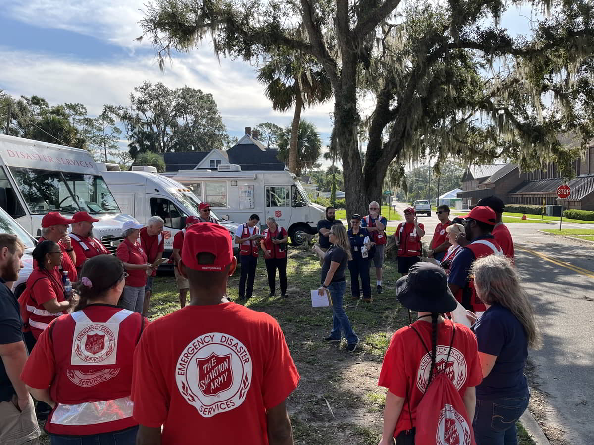 The Salvation Army's EDS teams launched relief operations after Tropical Storm Debby made landfall in Florida.