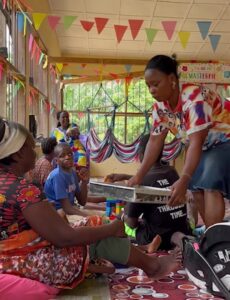 When special needs Liberian girl Erica was tied to a tree in her community because they thought she was cursed a Christian charity worker.