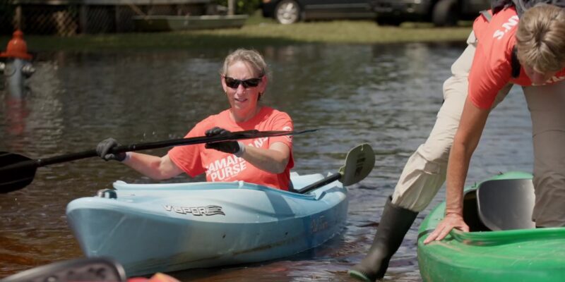 Homeowners give thanks for the Samaritan’s Purse volunteers who are helping them recover from flooding caused Hurricane Debby.